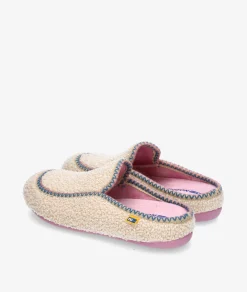 Mujer Nordikas Zapatillas De Casa*Chinela 2190 en beige