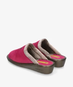 Mujer Nordikas Zapatillas De Casa*Chinela 238-O/8 en serraje