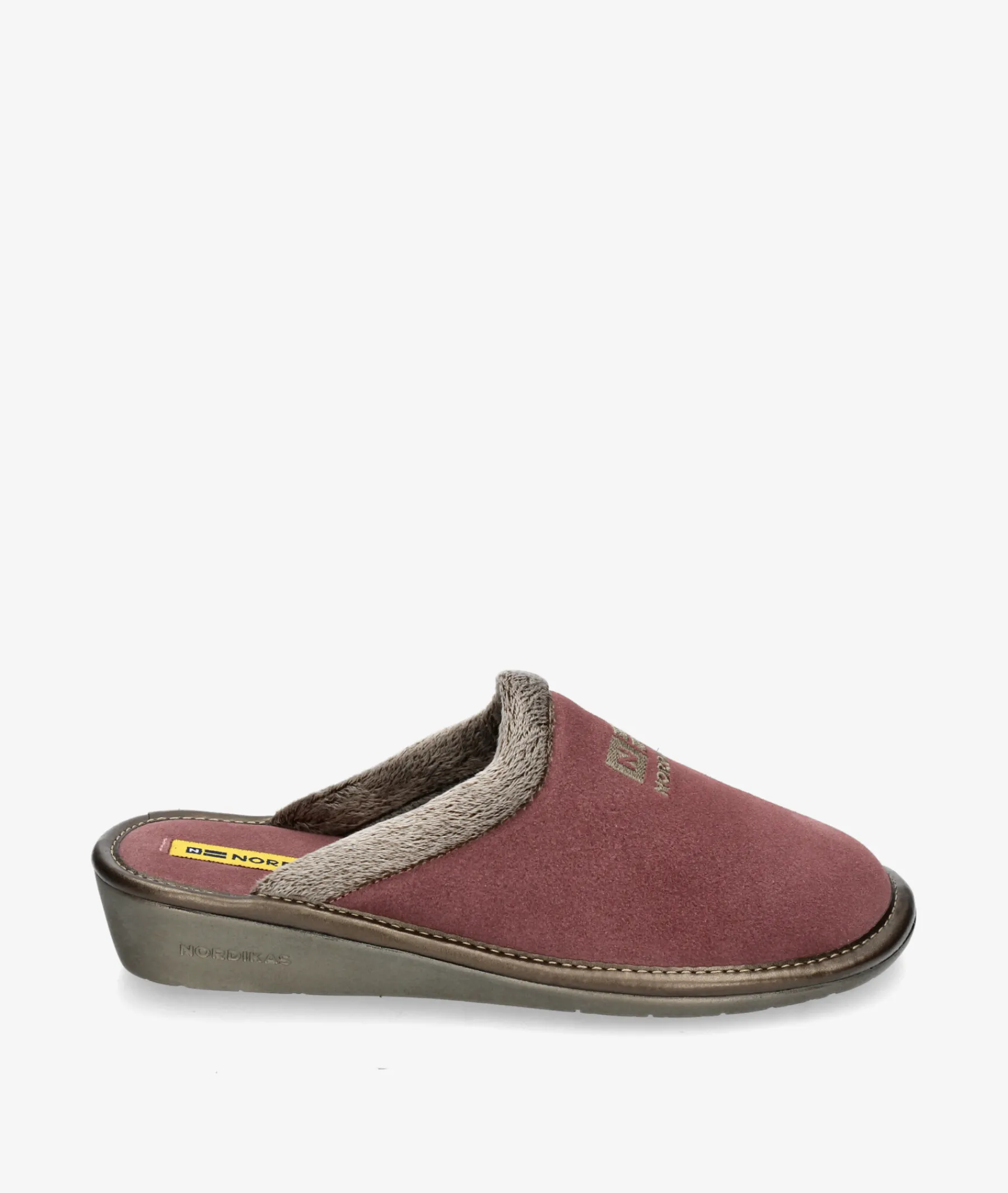 Mujer Nordikas Zapatillas De Casa*Chinela 238-O/8 en serraje