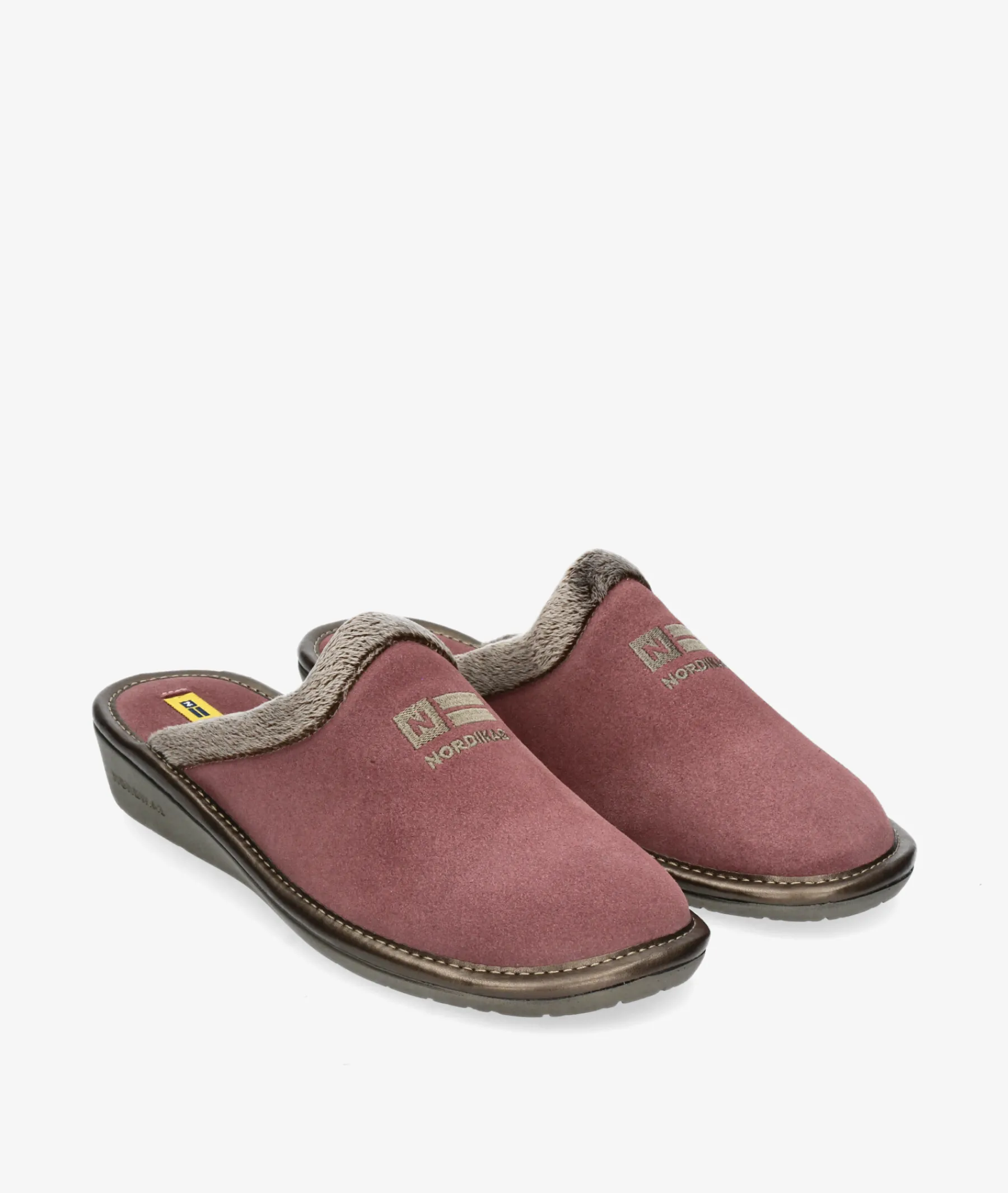 Mujer Nordikas Zapatillas De Casa*Chinela 238-O/8 en serraje