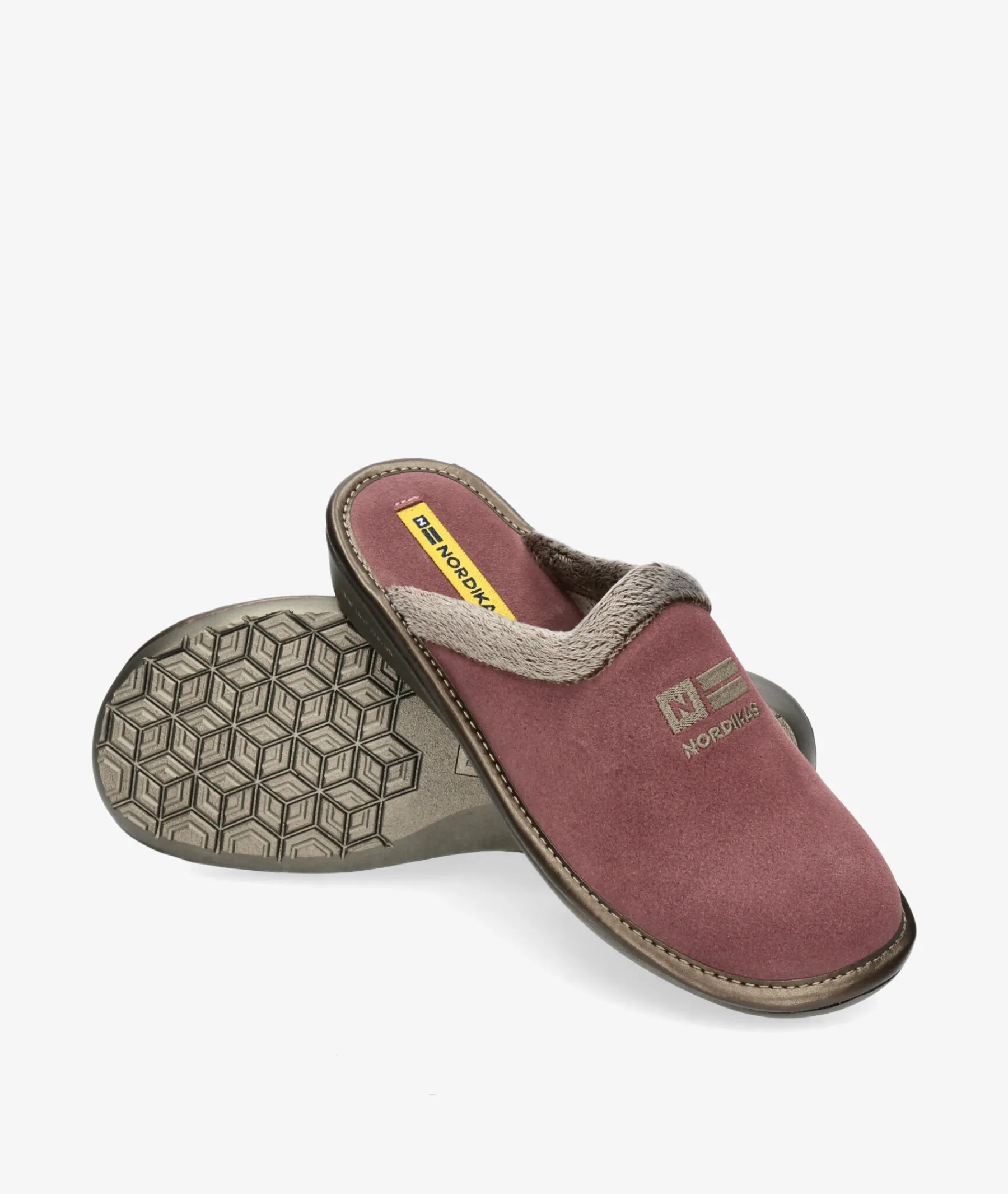 Mujer Nordikas Zapatillas De Casa*Chinela 238-O/8 en serraje