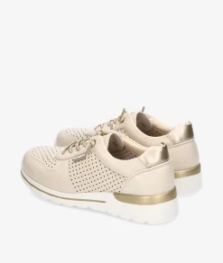 Mujer Amarpies Zapatos Confort|Deportivos*Deportivos 30066 en beige