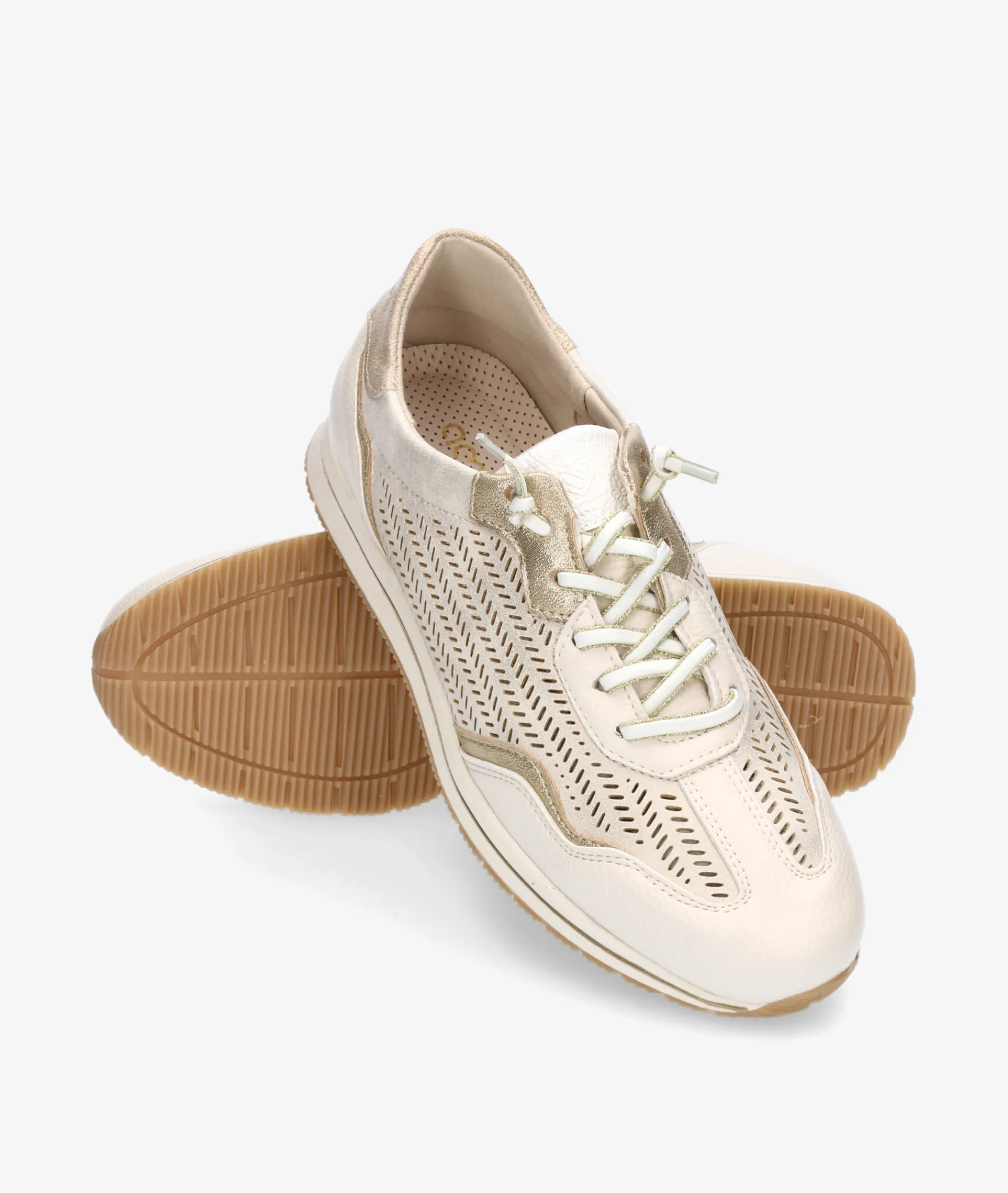 Mujer Amarpies Zapatos Confort|Deportivos*Deportivos 30009 en beige