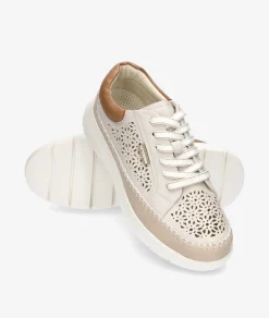 Mujer Amarpies Zapatos Confort|Deportivos*Deportivos 30061 en topo
