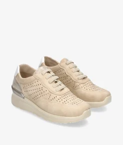 Mujer Amarpies Zapatos Confort|Deportivos*Deportivos 30002 en beige