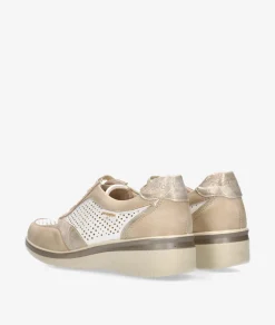 Mujer Amarpies Deportivos*Deportivos 30026 en beige