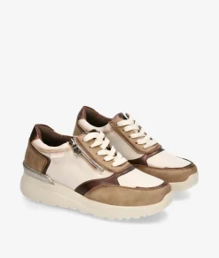 Mujer Amarpies Zapatos Confort|Deportivos*Deportivos 29395 en hueso