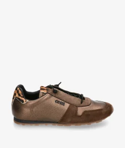 Mujer Cetti Deportivos*Deportivos C-1379 SRA en taupe metalizado