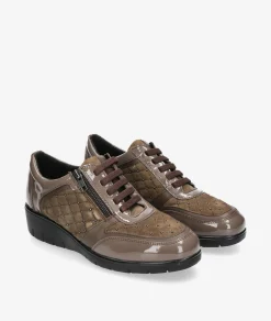 Mujer pabloochoa.shoes Zapatos Confort|Deportivos*Deportivos DOCTOR CUTILLAS 60329 en topo