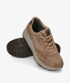 Mujer Igi&Co Deportivos*Deportivos Igi&Co 8657022 en serraje taupe