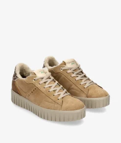 Mujer Igi&Co Deportivos*Deportivos Igi&Co 6680244 en serraje camel