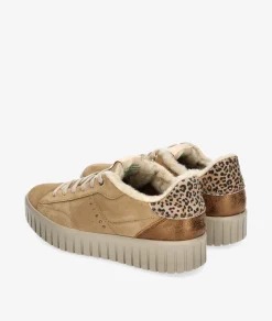 Mujer Igi&Co Deportivos*Deportivos Igi&Co 6680244 en serraje camel