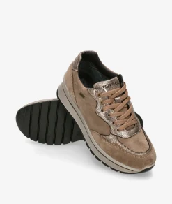 Mujer Igi&Co Deportivos*Deportivos Igi&Co 8676511 en serraje taupe
