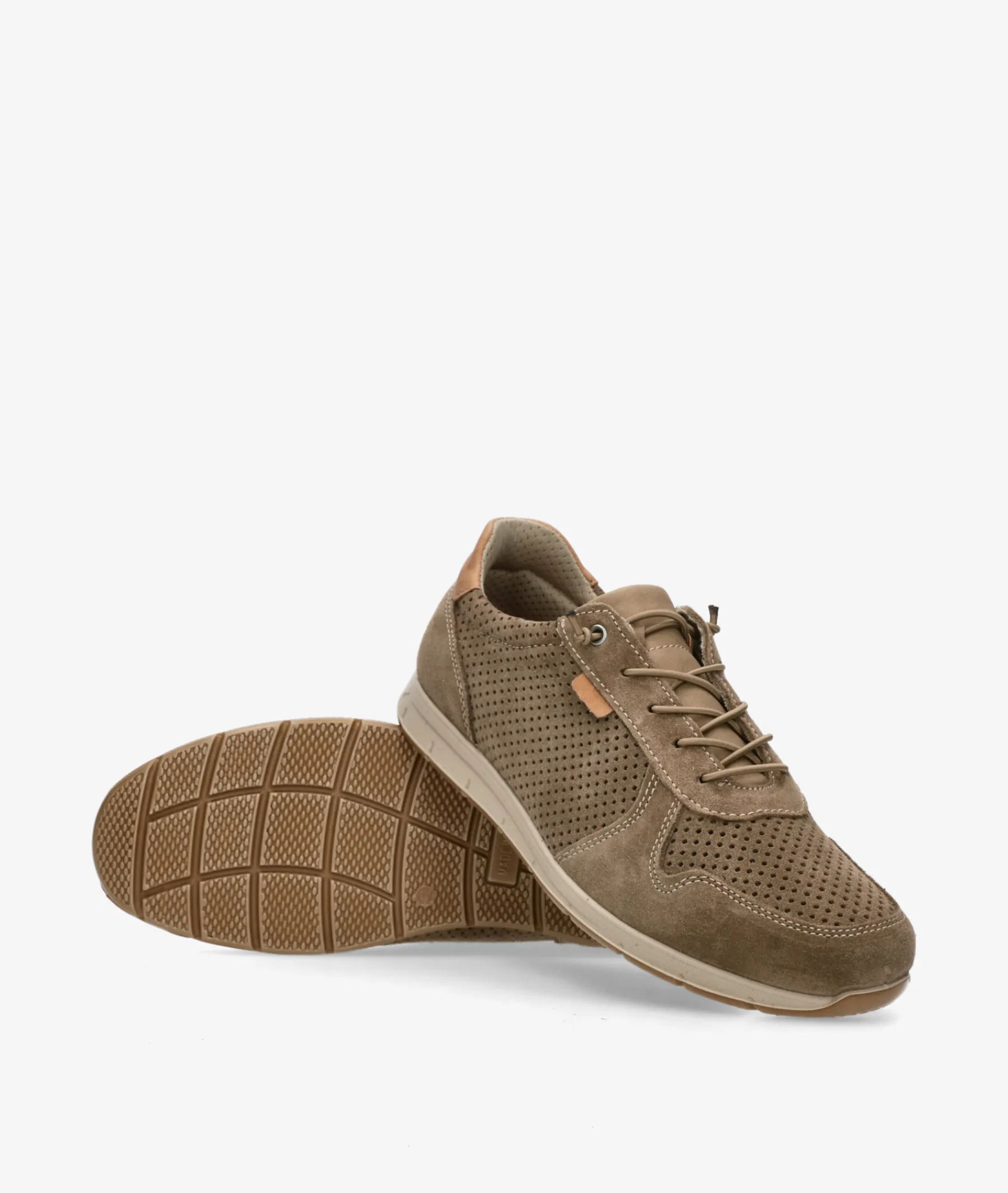 Hombre Imac Deportivos*Deportivos 101830 en serraje taupe
