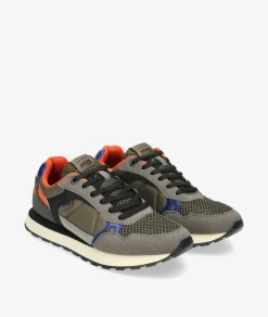 Hombre Mustang Deportivos*Deportivos 84676 en caki