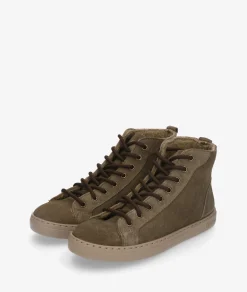 Mujer Natural World Botines*Deportivos 6220 en serraje kaki