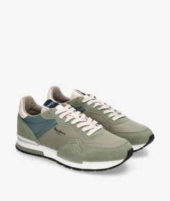 Hombre Pepe Jeans Deportivos*Deportivos HAILON BASIC en caki