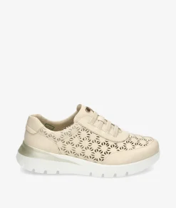 Mujer Pitillos Deportivos*Deportivos 11090 en beige