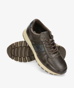Hombre Rhostock Zapatos Casual|Deportivos*Deportivos JACKS-16 DB21469-1 en marrón