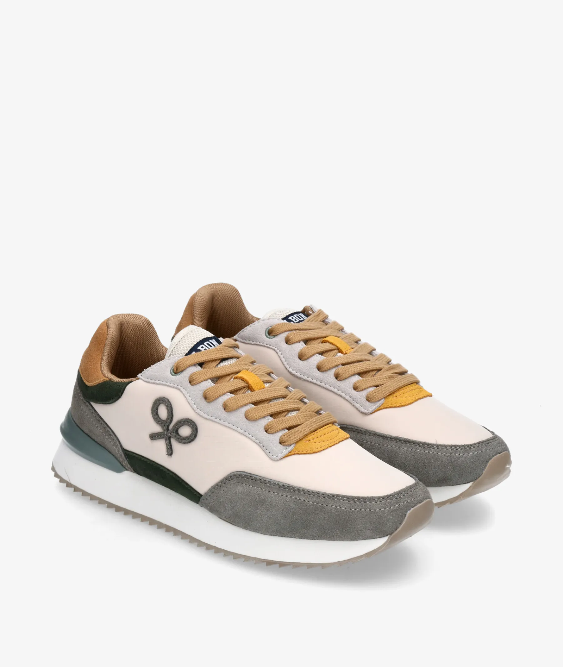 Hombre Silbon Deportivos*Deportivos RUNNING MULTI en beige