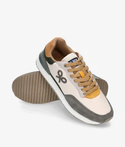 Hombre Silbon Deportivos*Deportivos RUNNING MULTI en beige