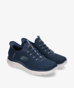 Hombre Skechers Deportivos*Deportivos 232457 en marino