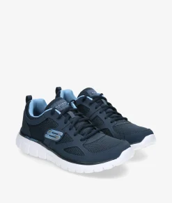 Hombre Skechers Deportivos*Deportivos 52635 en azul marino