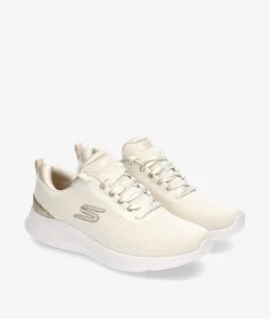Mujer Skechers Deportivos*Deportivos 150629 en blanco