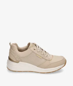 Mujer Skechers Deportivos*Deportivos 155616 en beige