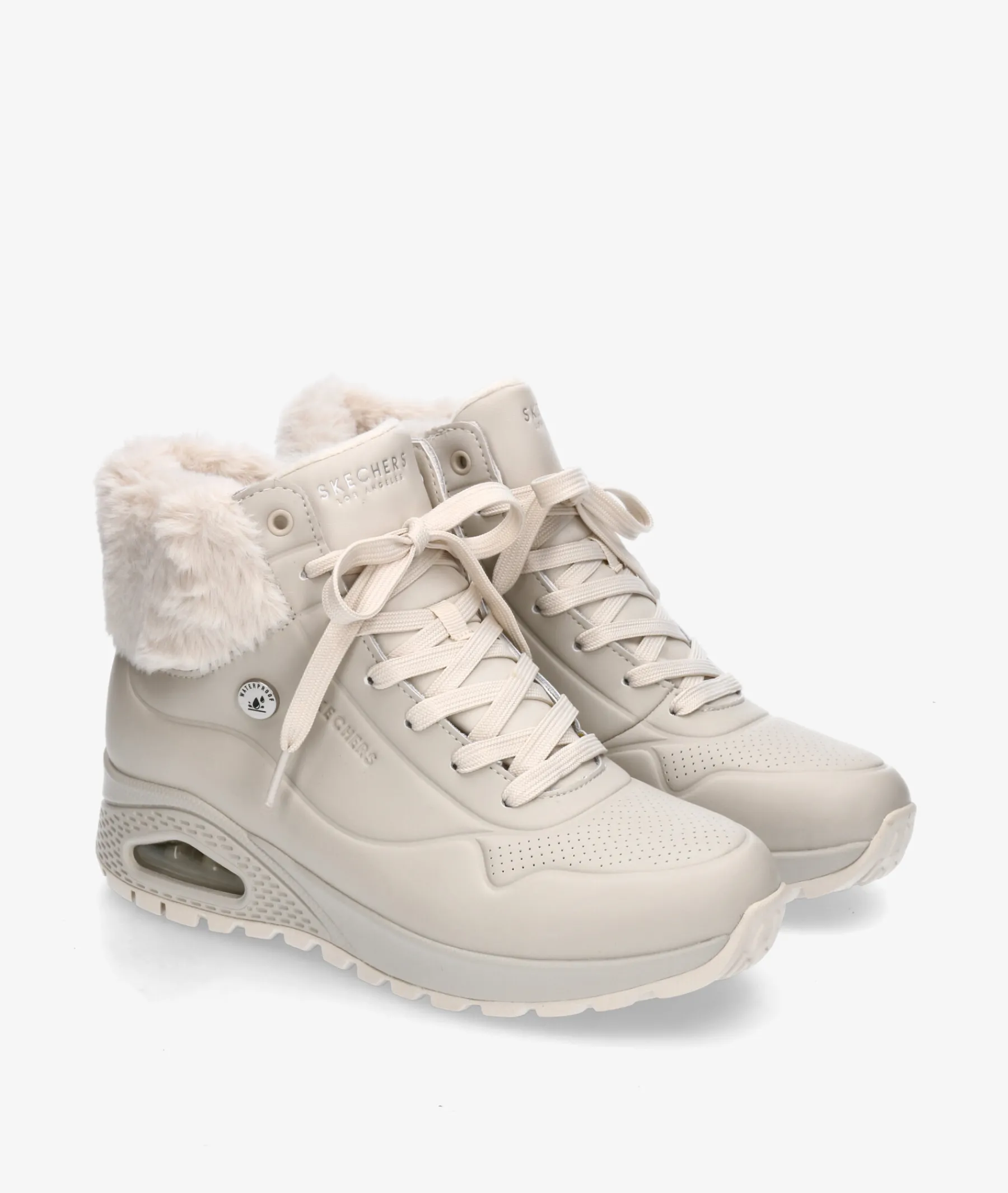 Mujer Skechers Botines*Deportivos 168111 en hueso