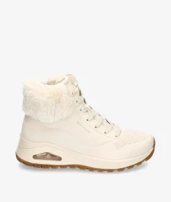 Mujer Skechers Deportivos|Botines*Deportivos 167274 en hueso