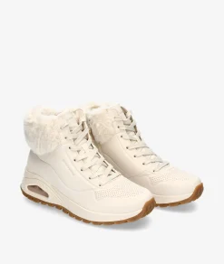Mujer Skechers Deportivos|Botines*Deportivos 167274 en hueso