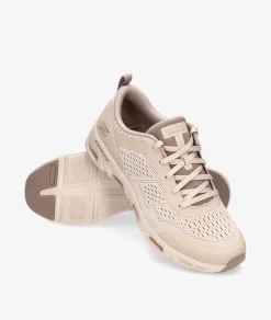 Mujer Skechers Deportivos*Deportivos 104607 en nude