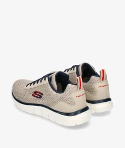 Hombre Skechers Deportivos*Deportivos 232758 en piedra