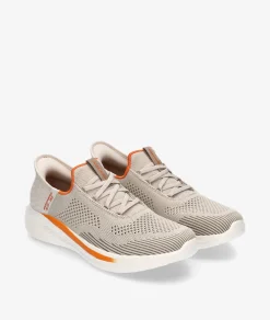 Hombre Skechers Deportivos*Deportivos 210810 en piedra