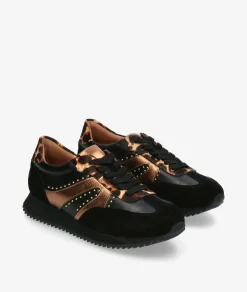 Mujer Stephen Allen Deportivos*Deportivos LAUR-1 1609-C106 en negro