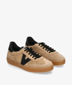 Mujer Victoria Deportivos*Deportivos 1126219 en serraje taupe