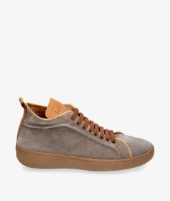 Mujer Walk & Fly Botines*Deportivos Walk & Fly EST-03-104 en serraje taupe