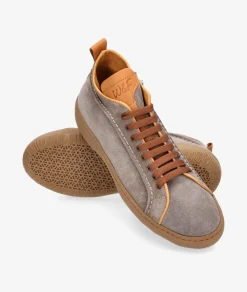 Mujer Walk & Fly Botines*Deportivos Walk & Fly EST-03-104 en serraje taupe