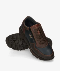 Hombre pabloochoa.shoes Zapatos Casual*Deportivos ZEN 75003 en marrón