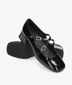 Mujer Stephen Allen Merceditas*Merceditas DINAR 38205-C11 en charol negro