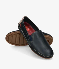 Hombre Fluchos Zapatos Casual|Mocasines*Mocasines F1174 en marino