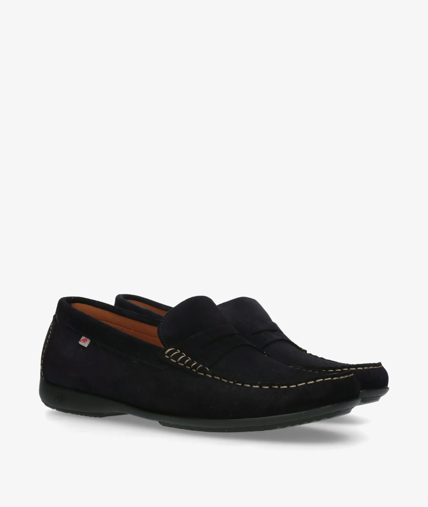 Hombre Fluchos Mocasines*Mocasines F2207 en serraje azul