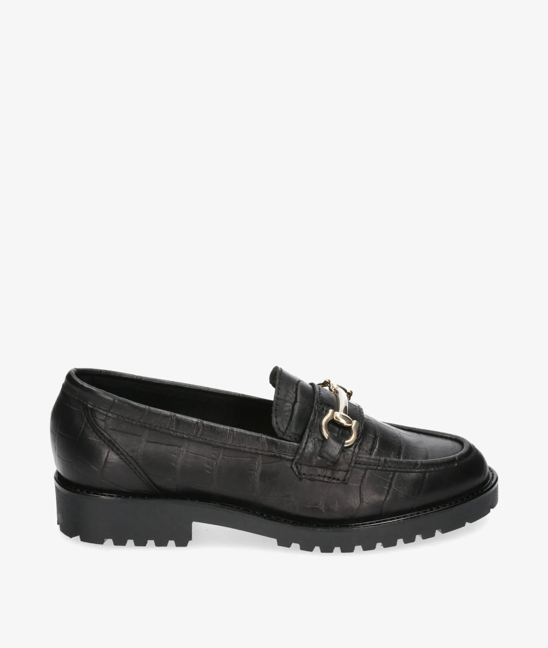 Mujer Funny Lola Mocasines*Mocasines 3136 en coco negro