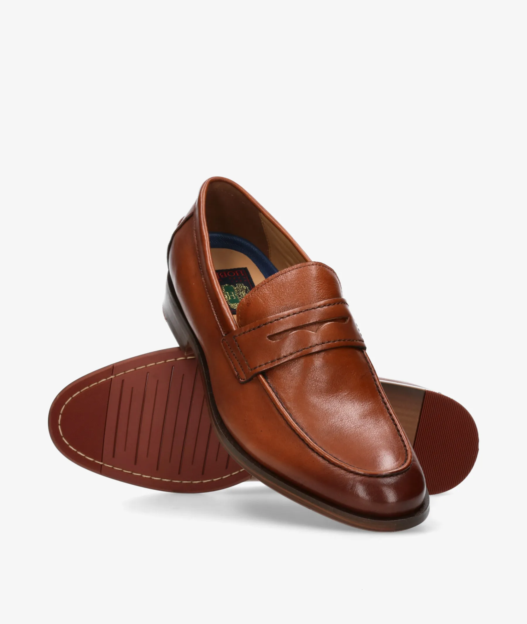Hombre Hobb's Zapatos Casual*Mocasines Hobb's A3871B0704 HOBBS- 4 en cuero
