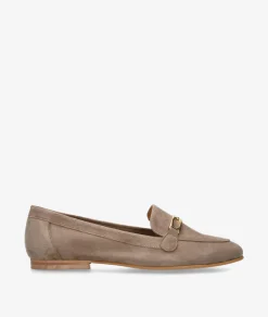 Mujer Kénnebec Mocasines*Mocasines 322 en ante taupe