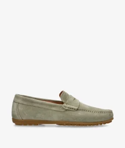Hombre pabloochoa.shoes Mocasines*Mocasines 82223 en serraje kaki