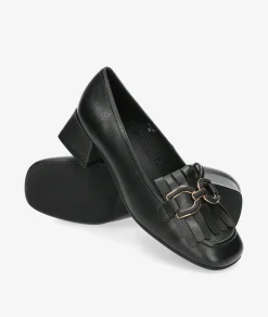 Mujer Stephen Allen Mocasines*Mocasines HECATE 38205-C9 en negro