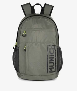 Mujer pabloochoa.shoes Bolsos*Mochila MUNICH BACK PACK SLIM en caki