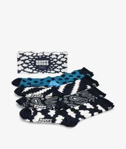 Mujer Happy Socks Calcetines*Pack de calcetines P000323 en azul marino